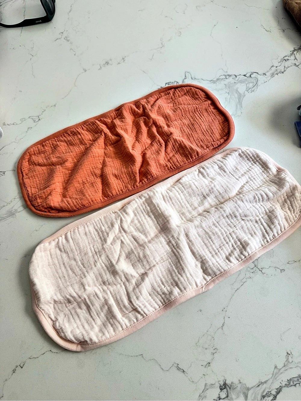Cloud island burp cloths, never used